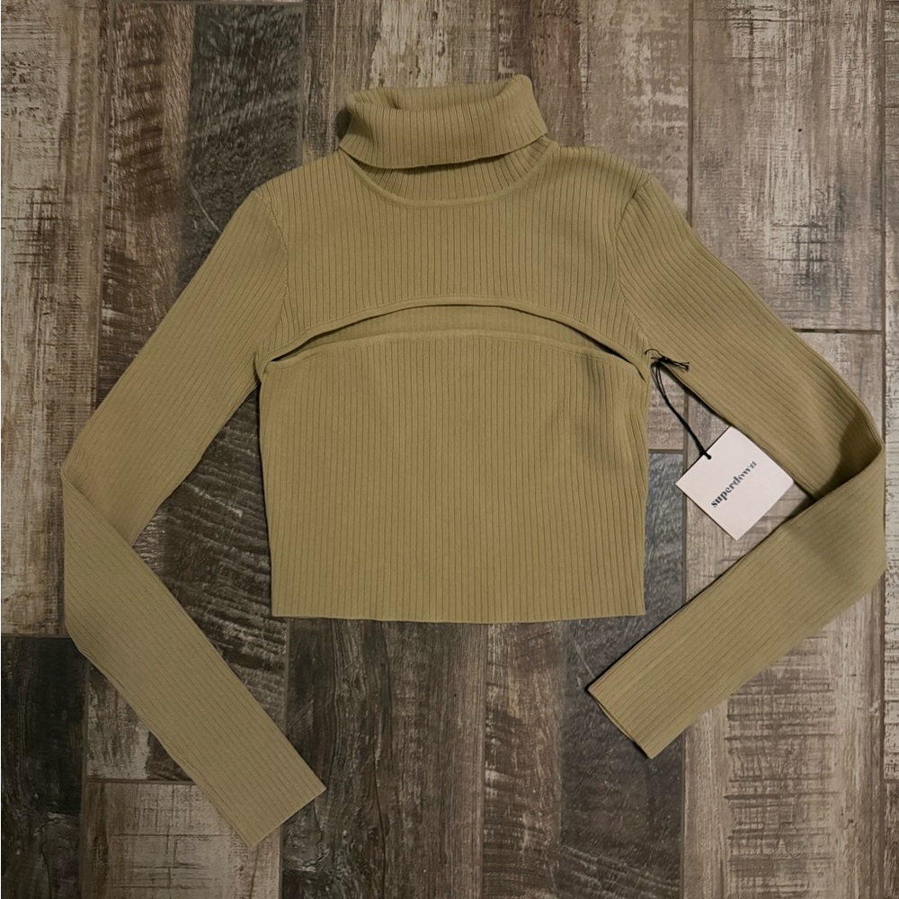 SUPERDOWN Tasha cutout sweater XS
